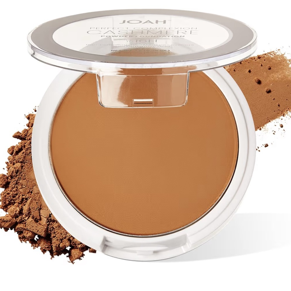 TW050 JOAH Perfect Complexion Cashmere Powder Foundation - Tan Warm